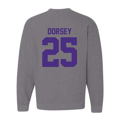 Northwestern - NCAA Football : Marquet Dorsey - Classic Shersey Crewneck Sweatshirt-1