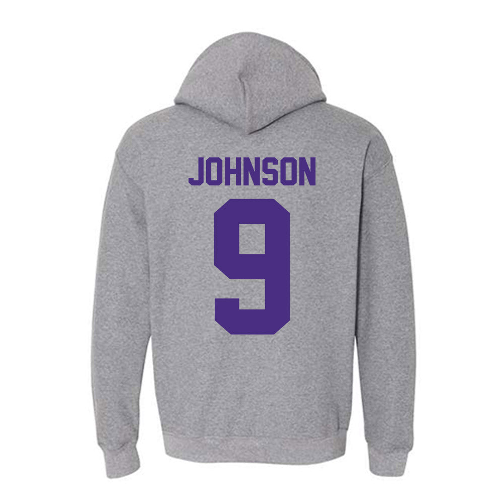 Northwestern - NCAA Women's Lacrosse : Hannah Johnson - Classic Shersey Hooded Sweatshirt