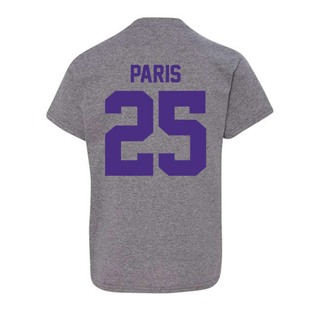 Northwestern - NCAA Women's Volleyball : Campbell Paris - Classic Shersey Youth T-Shirt-1