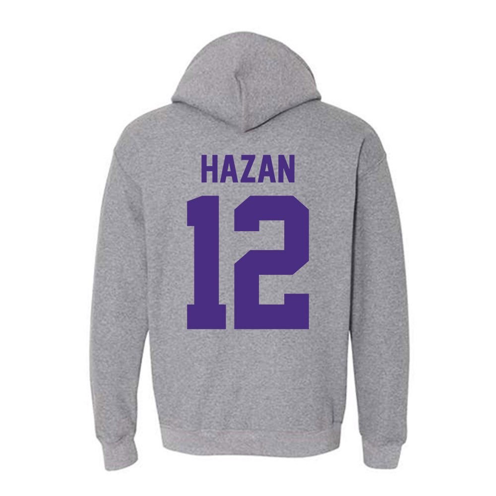 Northwestern - NCAA Women's Volleyball : Buse Hazan - Classic Shersey Hooded Sweatshirt-1