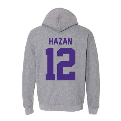 Northwestern - NCAA Women's Volleyball : Buse Hazan - Classic Shersey Hooded Sweatshirt-1