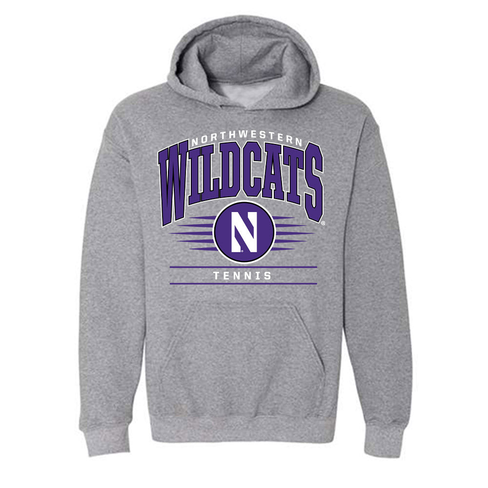 Northwestern - NCAA Men's Tennis : Vincent Yang - Classic Shersey Hooded Sweatshirt