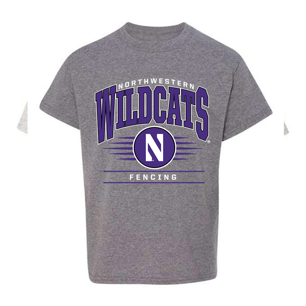 Northwestern - NCAA Women's Fencing : Adele Bois - Classic Shersey Youth T-Shirt