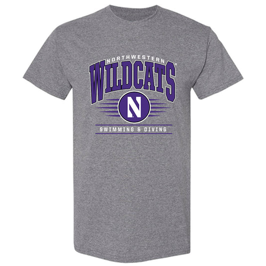 Northwestern - NCAA Men's Swimming & Diving : Stuart Seymour - Classic Shersey T-Shirt