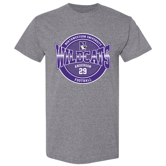 Northwestern - NCAA Football : Grissim Anderson - Classic Fashion Shersey T-Shirt