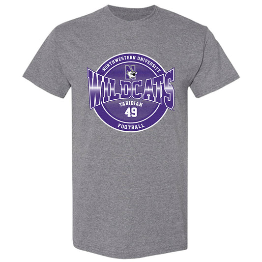 Northwestern - NCAA Football : Jacob Tabibian - Classic Fashion Shersey T-Shirt