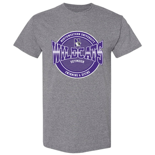 Northwestern - NCAA Men's Swimming & Diving : Stuart Seymour - Classic Fashion Shersey T-Shirt