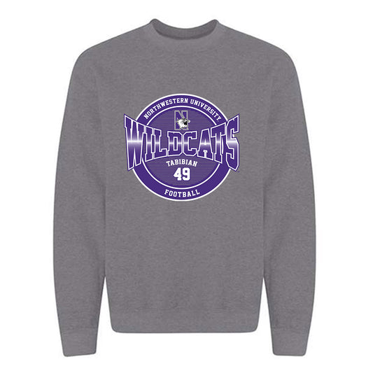 Northwestern - NCAA Football : Jacob Tabibian - Classic Fashion Shersey Crewneck Sweatshirt