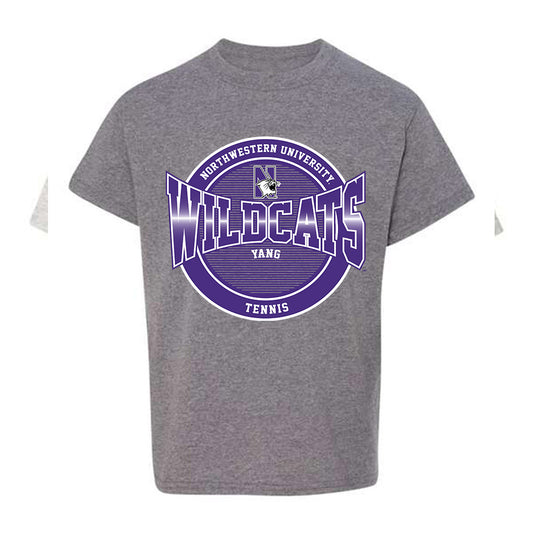 Northwestern - NCAA Men's Tennis : Vincent Yang - Classic Fashion Shersey Youth T-Shirt