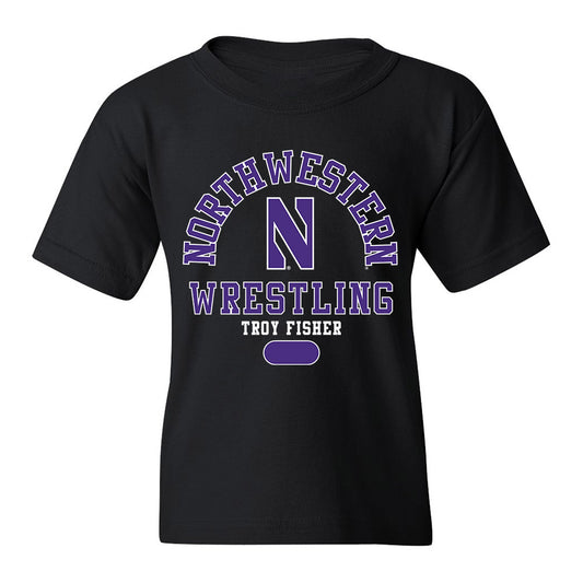 Northwestern - NCAA Wrestling : Troy Fisher - Classic Fashion Shersey Youth T-Shirt