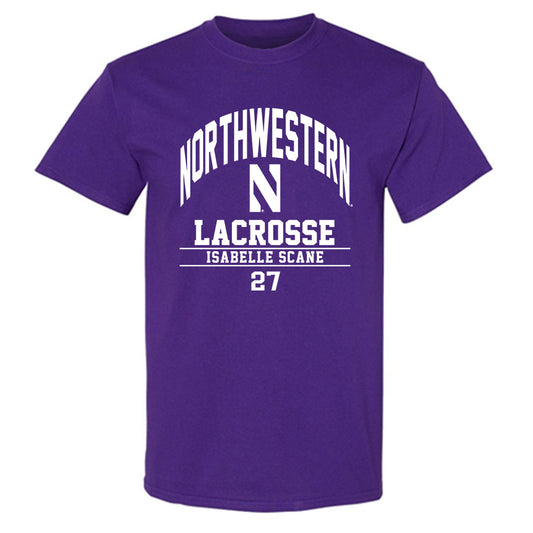 Northwestern - NCAA Women's Lacrosse : Isabelle Scane - Classic Fashion Shersey T-Shirt