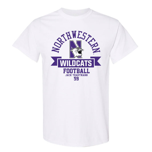 Northwestern - NCAA Football : Jack Trautmann - Classic Fashion Shersey T-Shirt