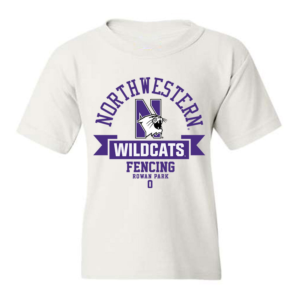 Northwestern - NCAA Women's Fencing : Rowan Park - Classic Fashion Shersey Youth T-Shirt