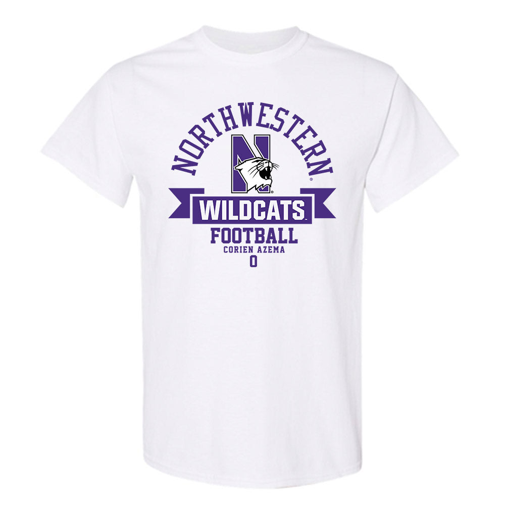 Northwestern - NCAA Football : Corien Azema - Classic Fashion Shersey T-Shirt