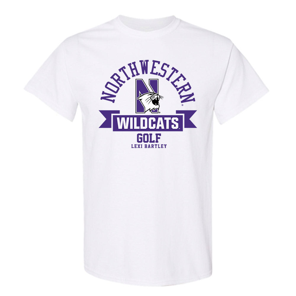 Northwestern - NCAA Women's Golf : Lexi Bartley - Classic Fashion Shersey T-Shirt-0