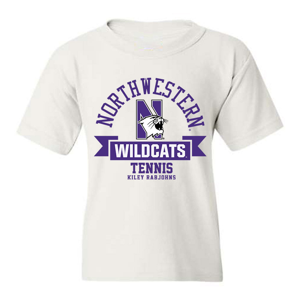 Northwestern - NCAA Women's Tennis : Kiley Rabjohns - Classic Fashion Shersey Youth T-Shirt