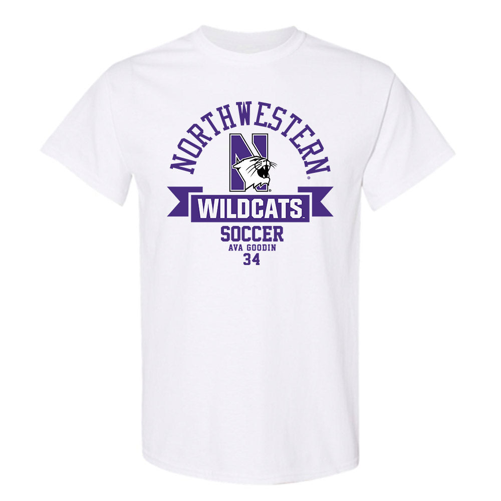 Northwestern - NCAA Women's Soccer : Ava Goodin - Classic Fashion Shersey T-Shirt