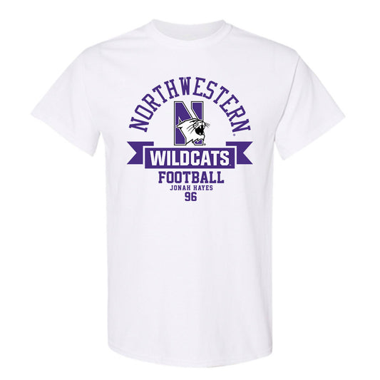 Northwestern - NCAA Football : Jonah Hayes - Classic Fashion Shersey T-Shirt-0