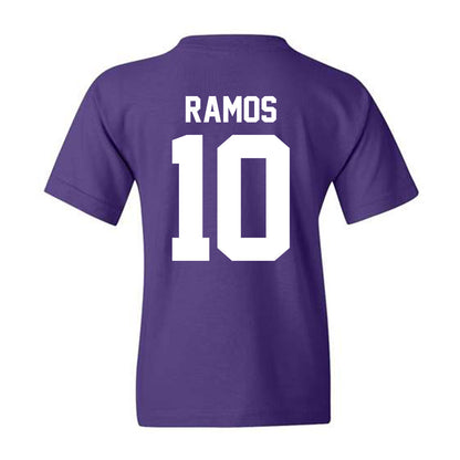 Northwestern - NCAA Baseball : Josh Ramos - Sports Shersey Youth T-Shirt