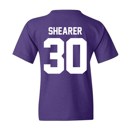 Northwestern - NCAA Baseball : Garrett Shearer - Sports Shersey Youth T-Shirt