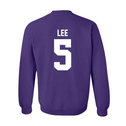 Northwestern - NCAA Baseball : Yonghoon Lee - Crewneck Sweatshirt-1
