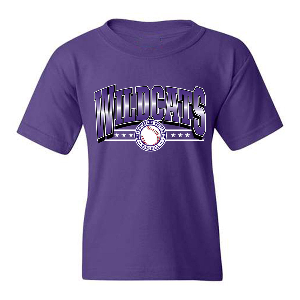 Northwestern - NCAA Baseball : Josh Ramos - Sports Shersey Youth T-Shirt