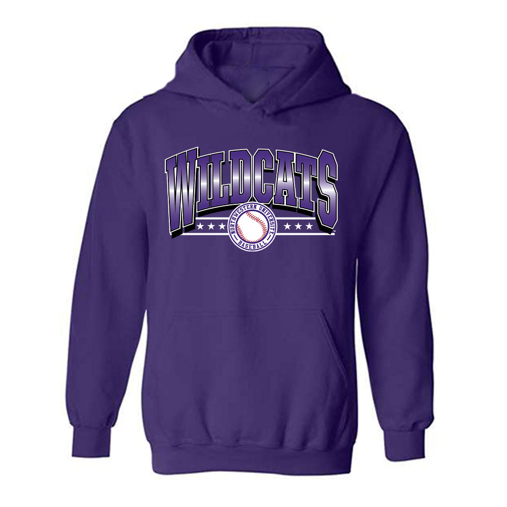 Northwestern - NCAA Baseball : Maddox Hoffman - Hooded Sweatshirt-0