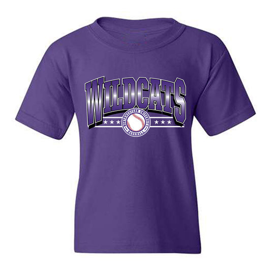 Northwestern - NCAA Baseball : Riley Ackerman - Youth T-Shirt-0