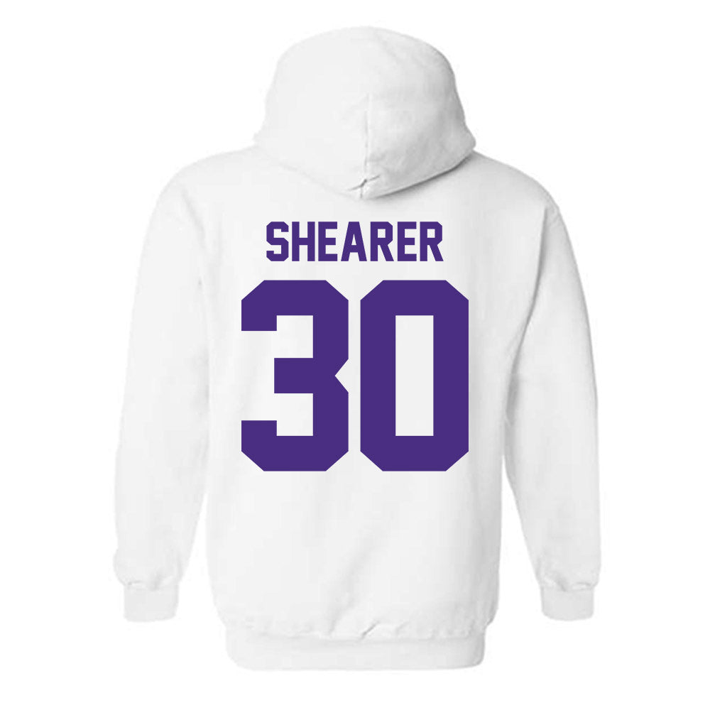 Northwestern - NCAA Baseball : Garrett Shearer - Sports Shersey Hooded Sweatshirt
