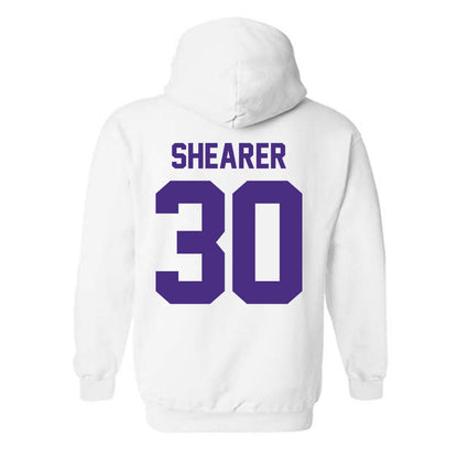 Northwestern - NCAA Baseball : Garrett Shearer - Sports Shersey Hooded Sweatshirt