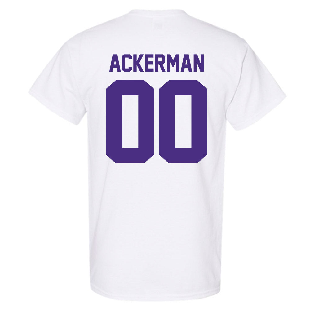 Northwestern - NCAA Baseball : Riley Ackerman - T-Shirt-1