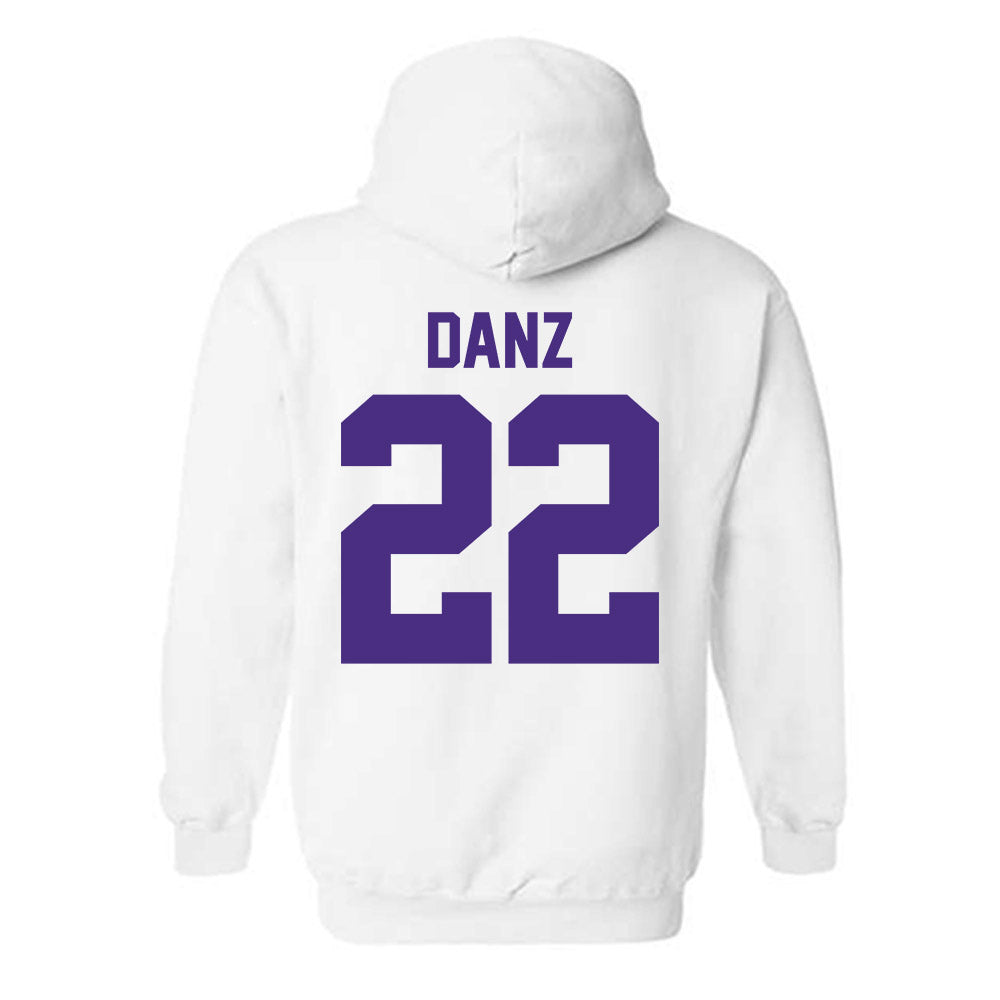 Northwestern - NCAA Baseball : Carter Danz - Hooded Sweatshirt-1