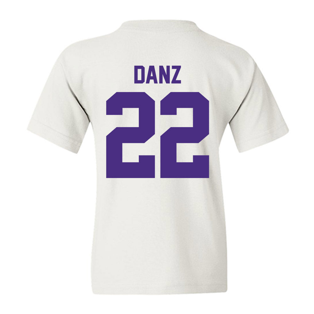 Northwestern - NCAA Baseball : Carter Danz - Youth T-Shirt-1