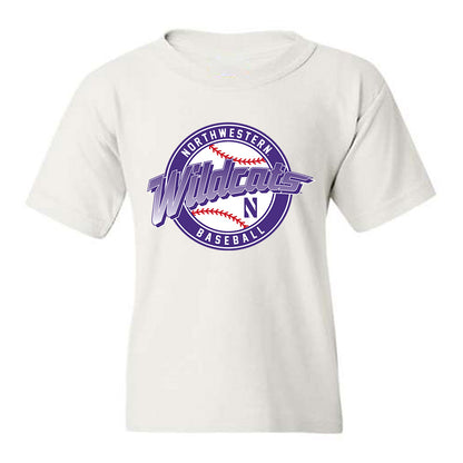 Northwestern - NCAA Baseball : Tommy Bridges - Youth T-Shirt-0