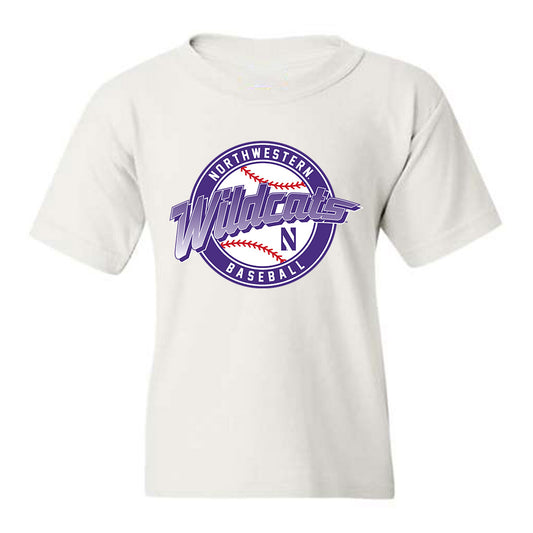Northwestern - NCAA Baseball : Josh Ramos - Sports Shersey Youth T-Shirt