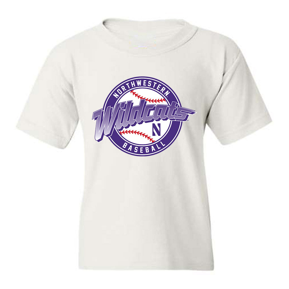 Northwestern - NCAA Baseball : Garrett Shearer - Sports Shersey Youth T-Shirt