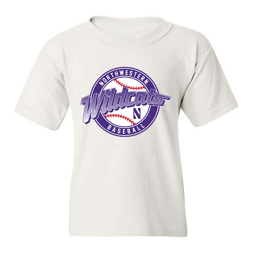 Northwestern - NCAA Baseball : Carter Danz - Youth T-Shirt-0