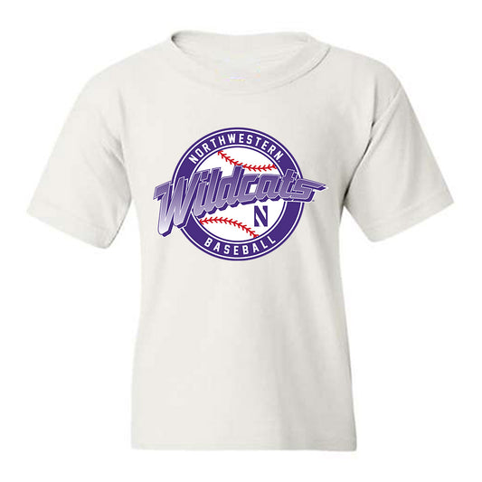 Northwestern - NCAA Baseball : Yonghoon Lee - Youth T-Shirt-0