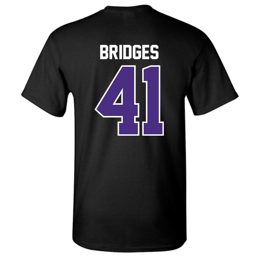 Northwestern - NCAA Baseball : Tommy Bridges - T-Shirt-1