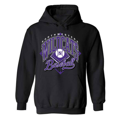 Northwestern - NCAA Baseball : Yonghoon Lee - Hooded Sweatshirt-0