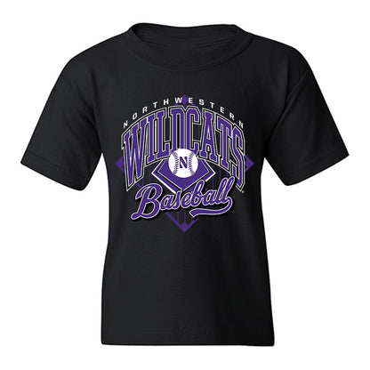 Northwestern - NCAA Baseball : Tommy Bridges - Youth T-Shirt-0