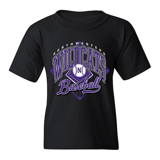 Northwestern - NCAA Baseball : Carter Danz - Youth T-Shirt-0