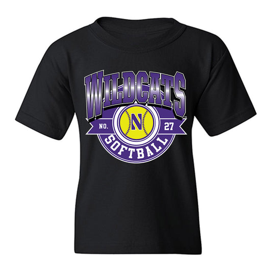 Northwestern - NCAA Softball : Ainsley Muno - Youth T-Shirt-0