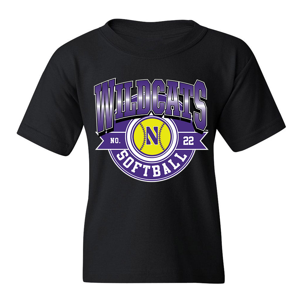 Northwestern - NCAA Softball : Grace Nieto - Sports Shersey Youth T-Shirt