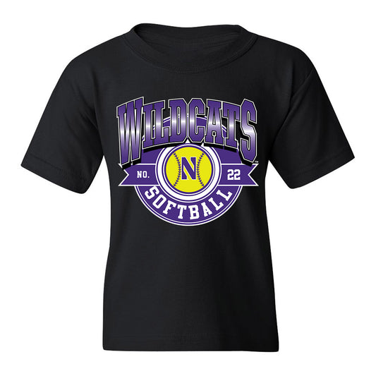 Northwestern - NCAA Softball : Grace Nieto - Sports Shersey Youth T-Shirt