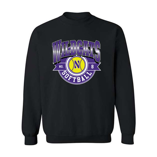 Northwestern - NCAA Softball : Kaylie Avvisato - Crewneck Sweatshirt-0