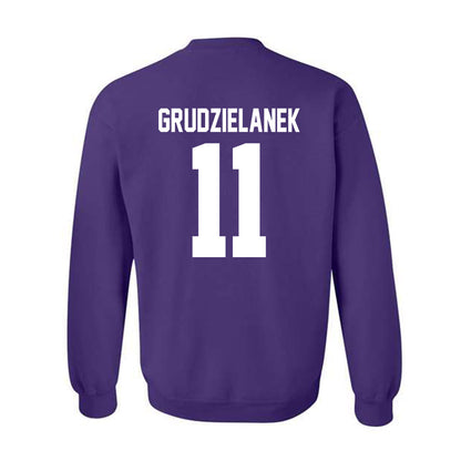 Northwestern - NCAA Softball : Riley Grudzielanek - Sports Shersey Crewneck Sweatshirt-1