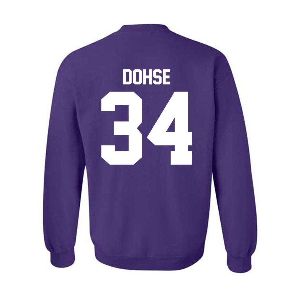 Northwestern - NCAA Softball : Signe Dohse - Sports Shersey Crewneck Sweatshirt-1