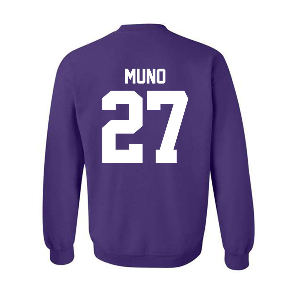 Northwestern - NCAA Softball : Ainsley Muno - Sports Shersey Crewneck Sweatshirt-1