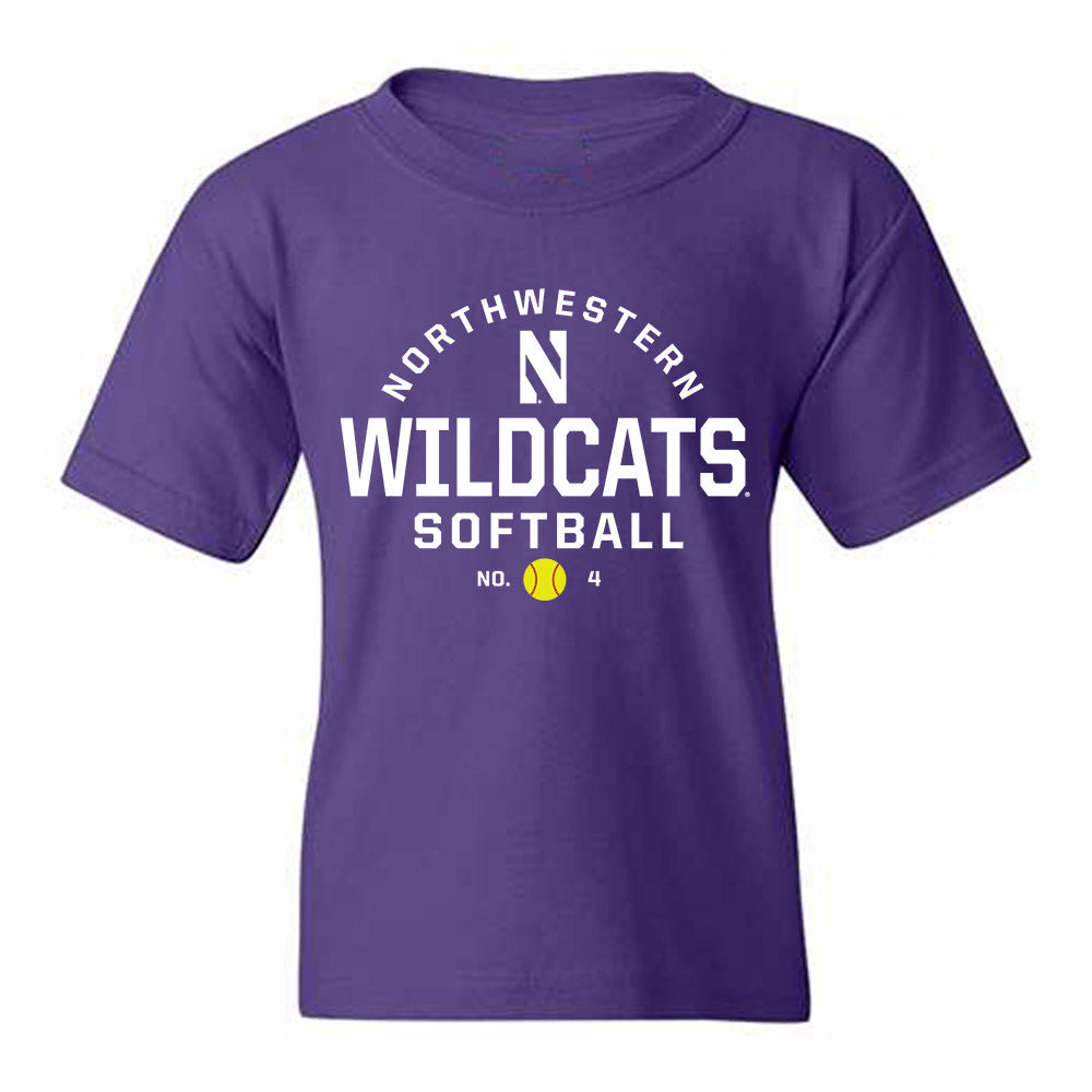 Northwestern - NCAA Softball : Renae Cunningham - Sports Shersey Youth T-Shirt-0